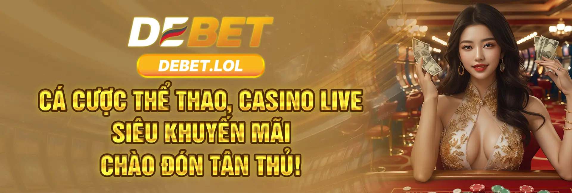 Debet siêu khuyến mãi chào đón tân thủ